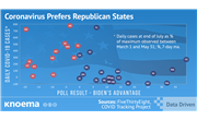Coronavirus Prefers Republican States
