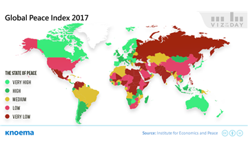 The 2017 Global Peace Index | Safety and Security - knoema.com