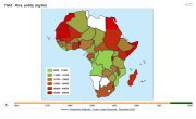Rice yield in Africa