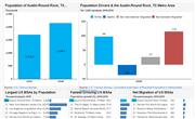 Demographic Profiles of US Metropolitan Statistical Areas