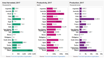 production countries fruits producing major knoema statistics insights