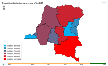 Dem Rep Of Congo Population Distribution By Province Of The DRC   Wixkomg X2 