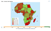 Cereals yield in Africa